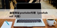 油管网址youtube代理（youtubedl 代理）