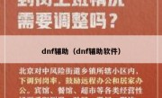 dnf辅助（dnf辅助软件）