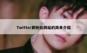 Twitter刷粉丝网站的简单介绍