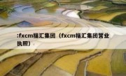 :fxcm福汇集团（fxcm福汇集团营业执照）