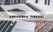 外国的抖音是什么（外国有抖音）