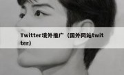 Twitter境外推广（国外网站twitter）