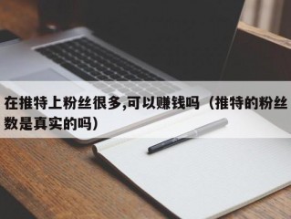 在推特上粉丝很多,可以赚钱吗（推特的粉丝数是真实的吗）