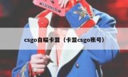 csgo自瞄卡盟（卡盟csgo账号）