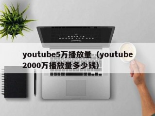 youtube5万播放量（youtube2000万播放量多少钱）