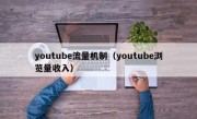 youtube流量机制（youtube浏览量收入）