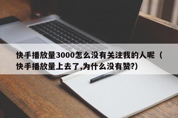 快手播放量3000怎么没有关注我的人呢（快手播放量上去了,为什么没有赞?） 第1张