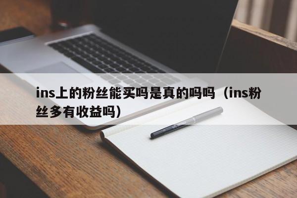 ins上的粉丝能买吗是真的吗吗（ins粉丝多有收益吗） 第1张