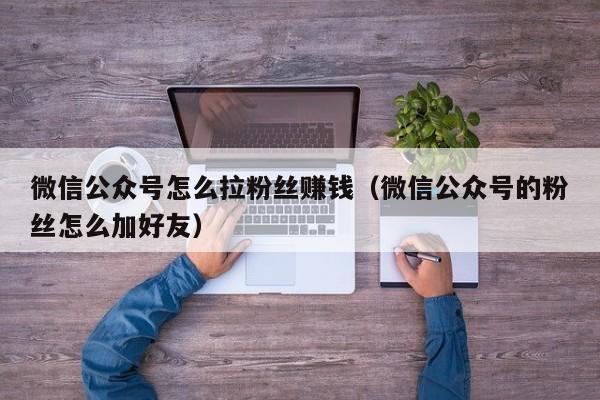 微信公众号怎么拉粉丝赚钱（微信公众号的粉丝怎么加好友） 第1张