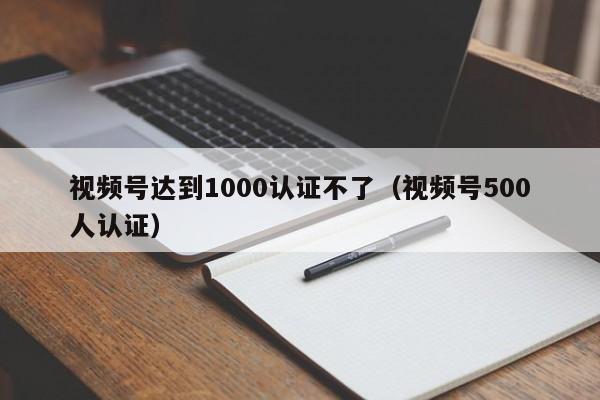 视频号达到1000认证不了（视频号500人认证） 第1张