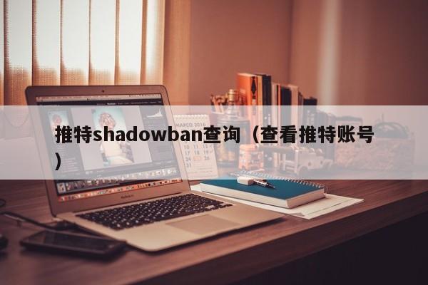 推特shadowban查询（查看推特账号） 第1张