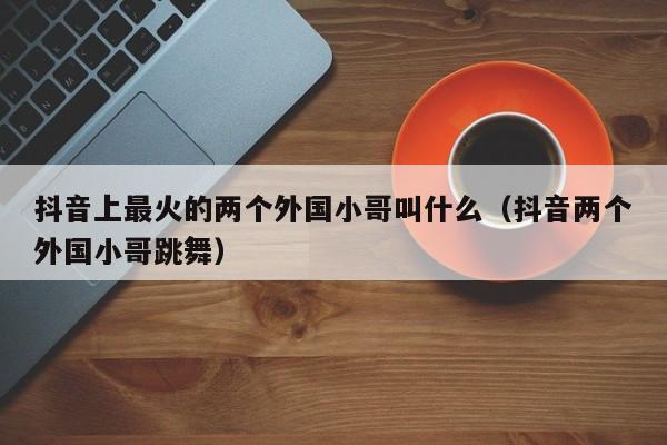 抖音上最火的两个外国小哥叫什么（抖音两个外国小哥跳舞） 第1张