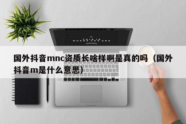 国外抖音mnc资质长啥样啊是真的吗（国外抖音m是什么意思） 第1张