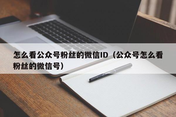 怎么看公众号粉丝的微信ID（公众号怎么看粉丝的微信号） 第1张