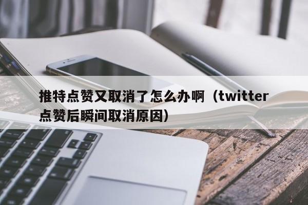 推特点赞又取消了怎么办啊（twitter点赞后瞬间取消原因） 第1张